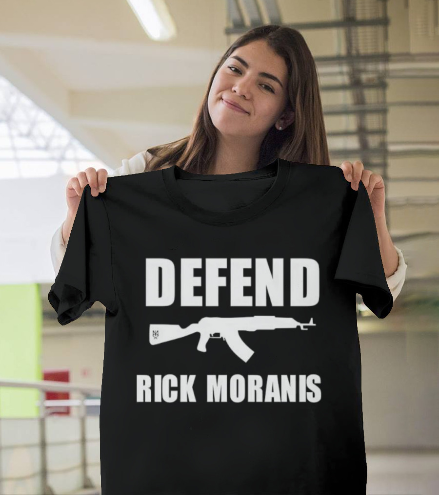 Defend Rick Moranis AK-47 Graphic Statement T-Shirt