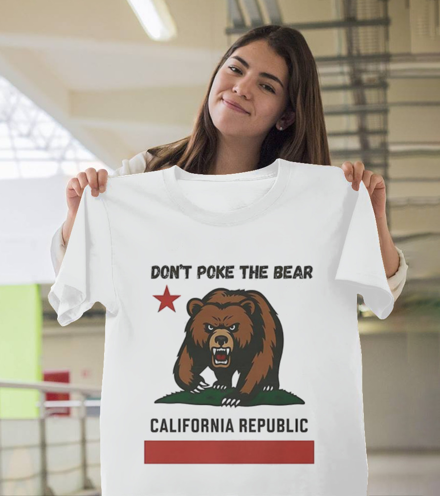 Don’t Poke The Bear California Republic Star Icon T-Shirt