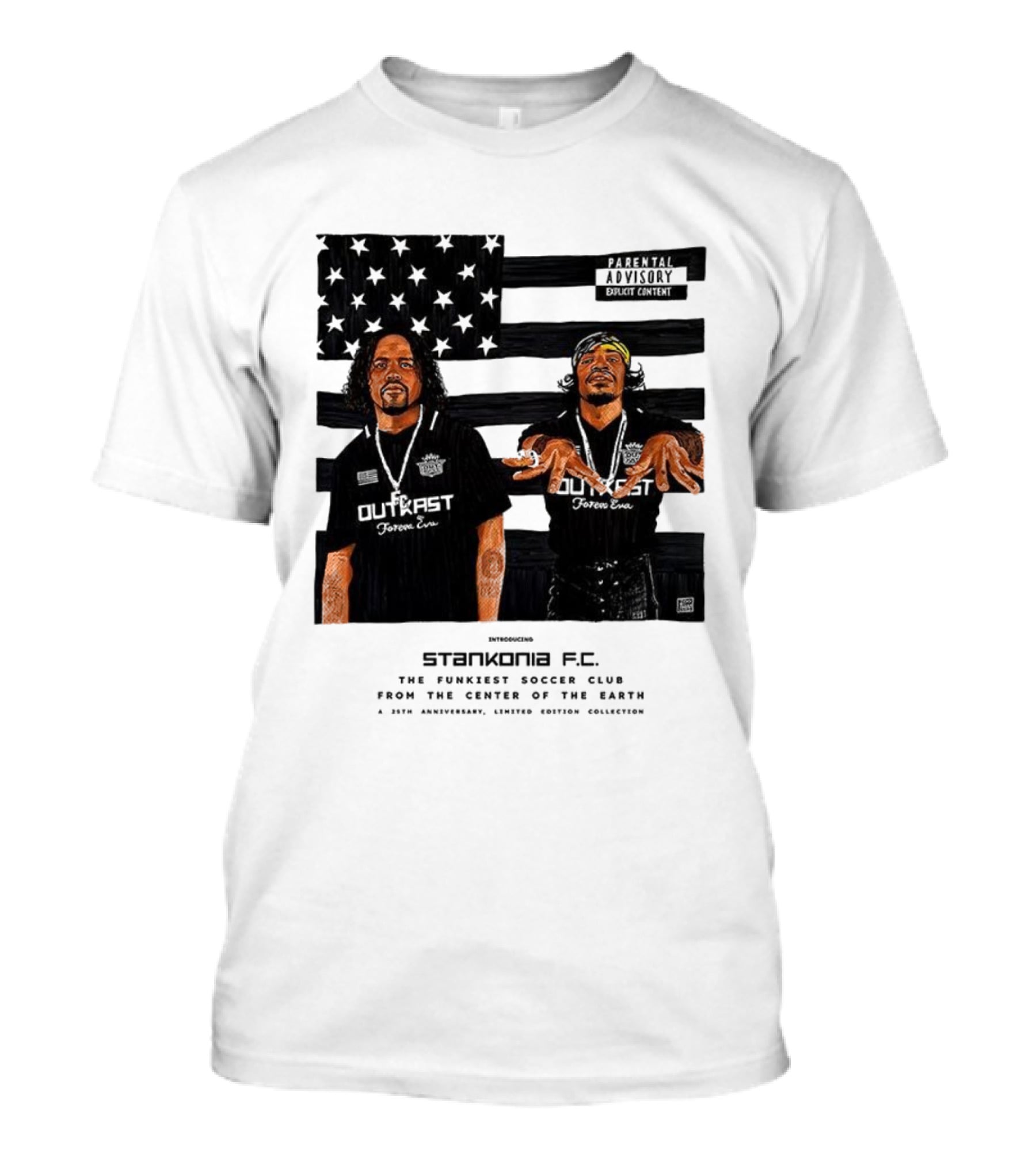 Stankonia Funky Vibes Center Of The Earth Soccer Club T-Shirt