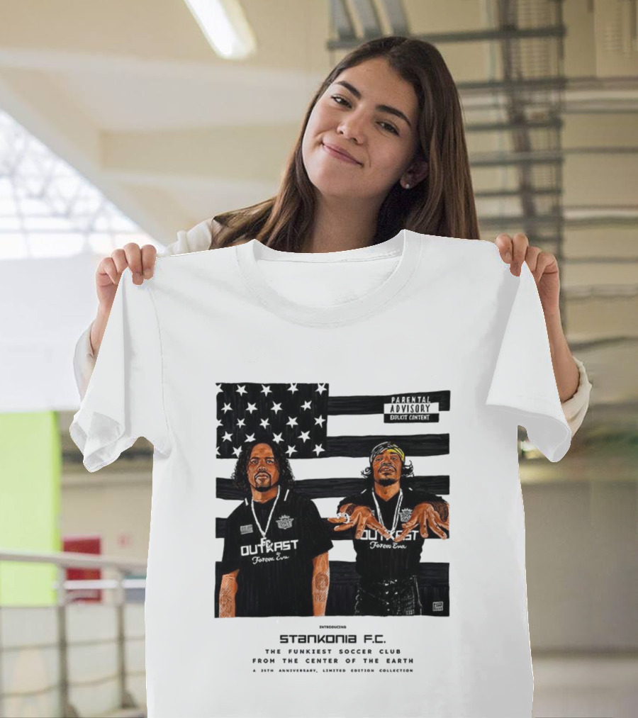 Stankonia Funky Vibes Center Of The Earth Soccer Club T-Shirt