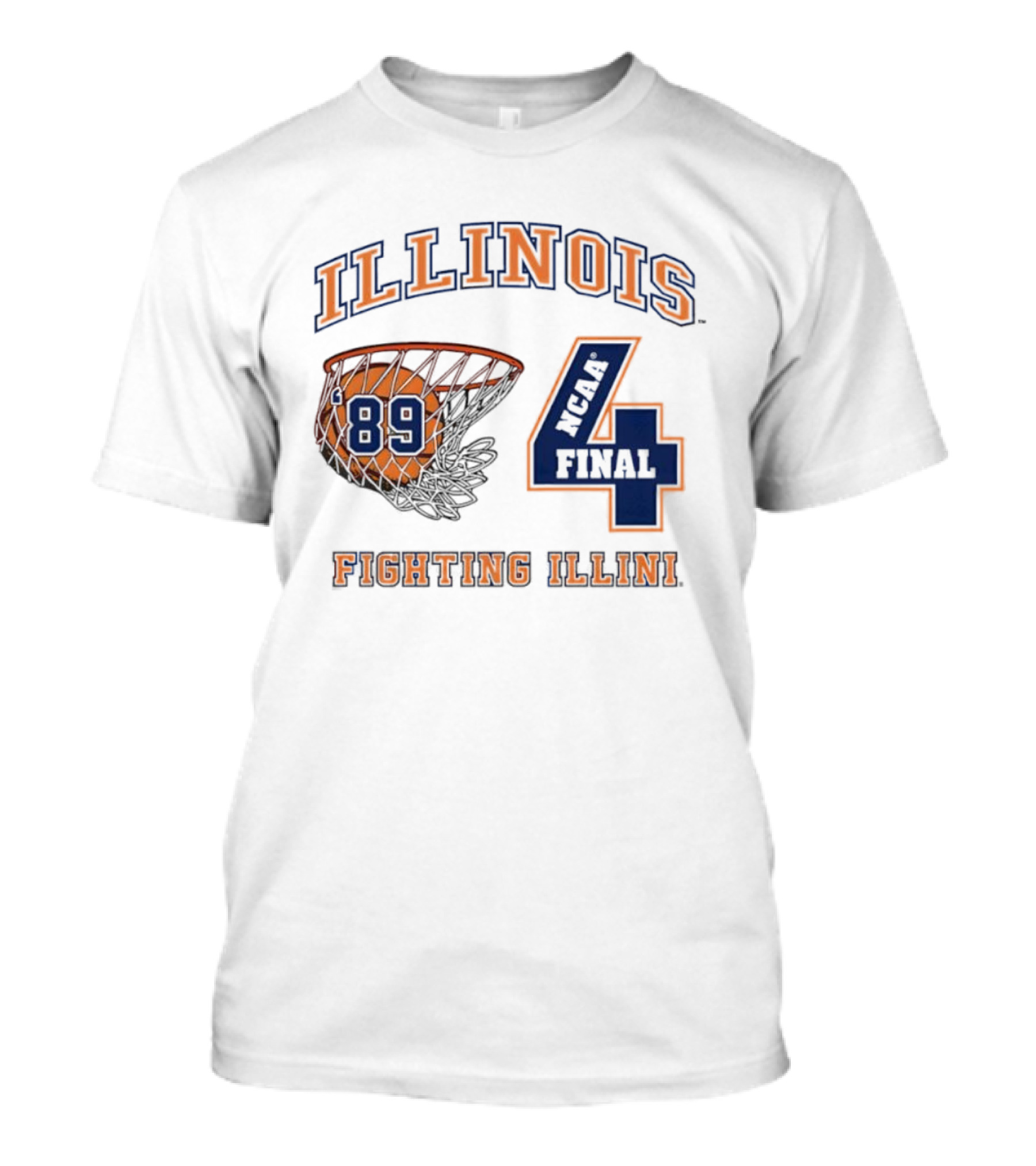 Illinois Fighting Illini Vintage ’89 Final Four T-Shirt