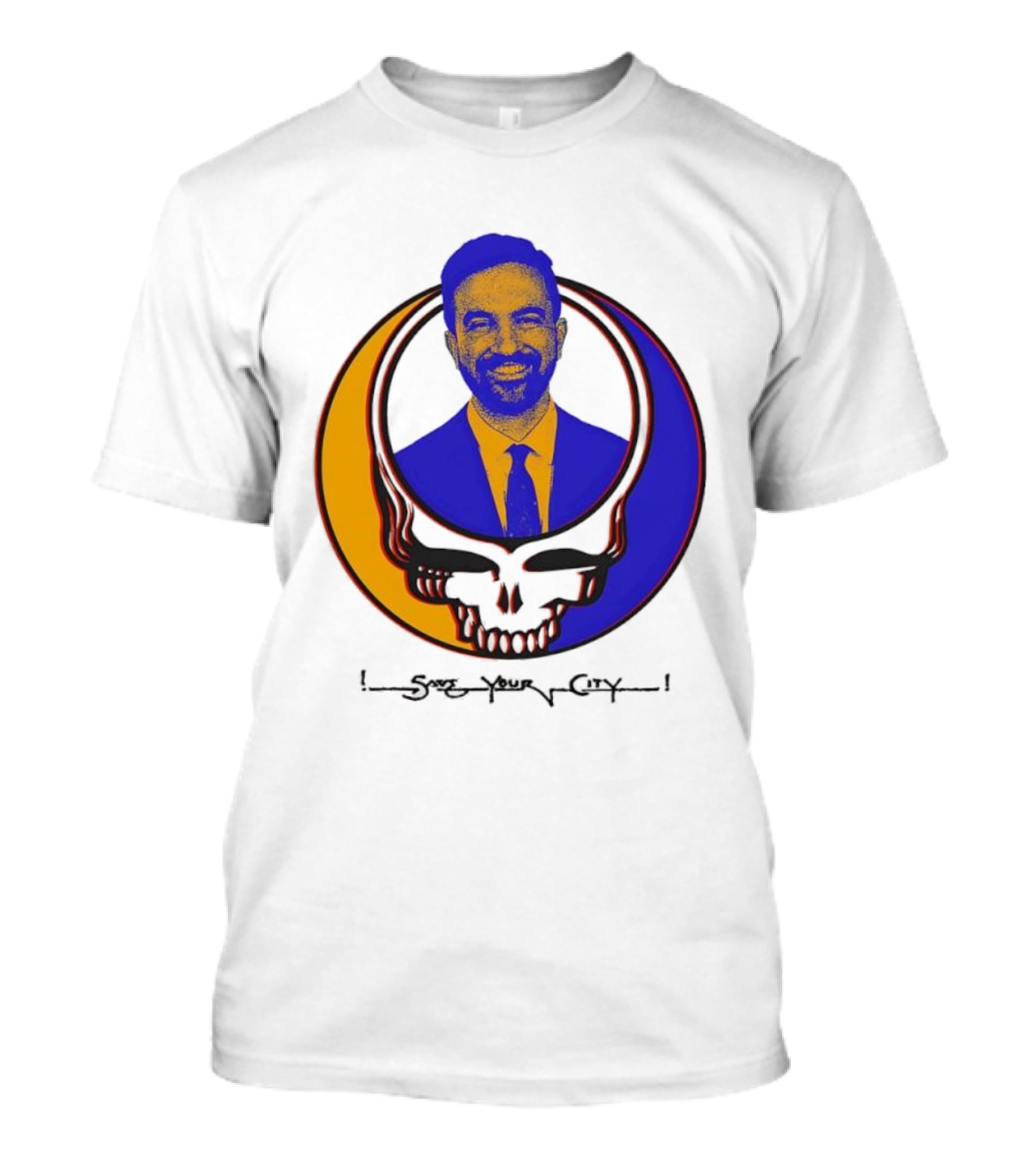 Steal Your Face X Zohran Mamdani Logo T-Shirt