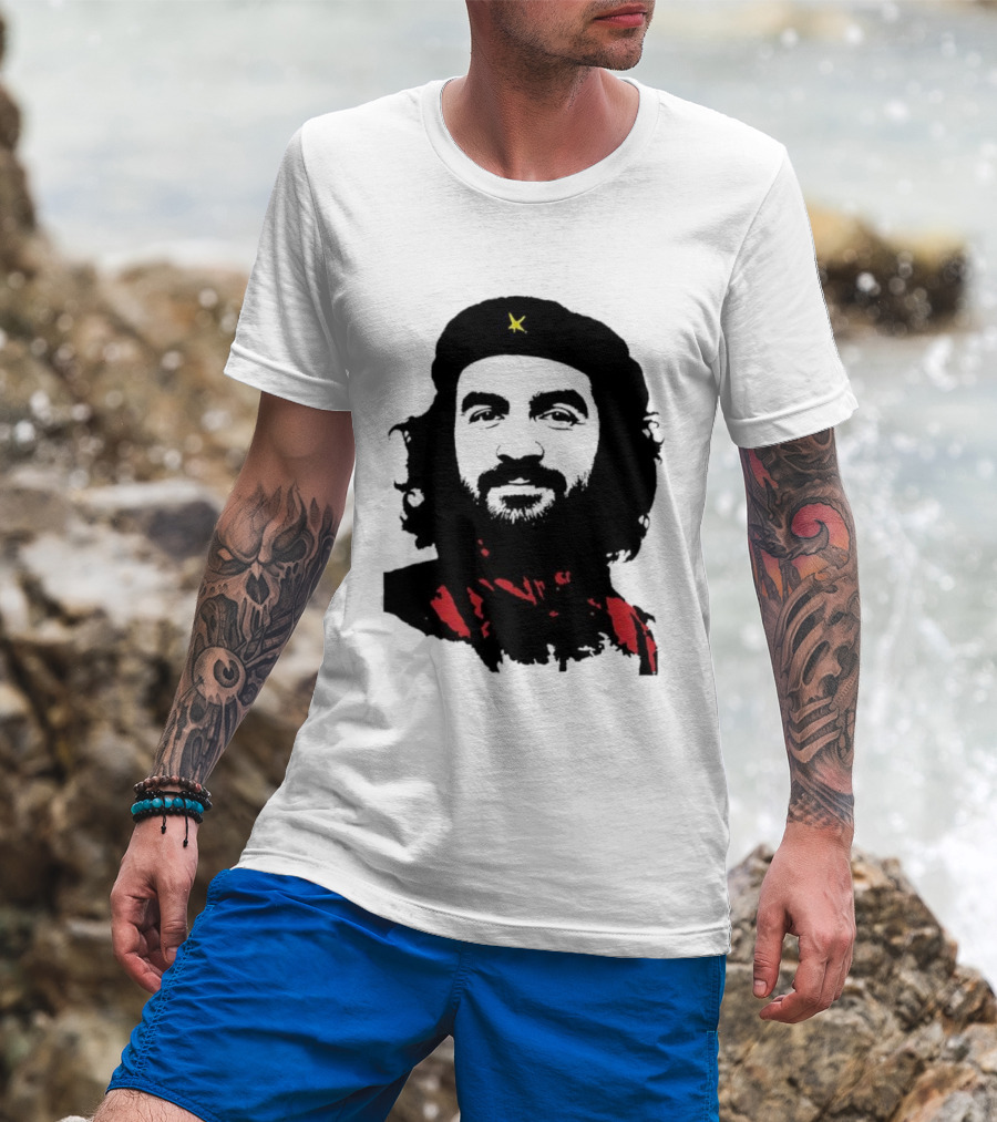 Zohran Che Yellow Star Red Contrast T-Shirt