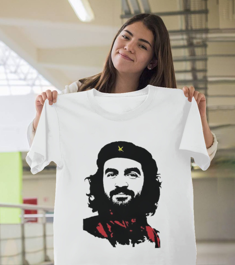 Zohran Che Yellow Star Red Contrast T-Shirt