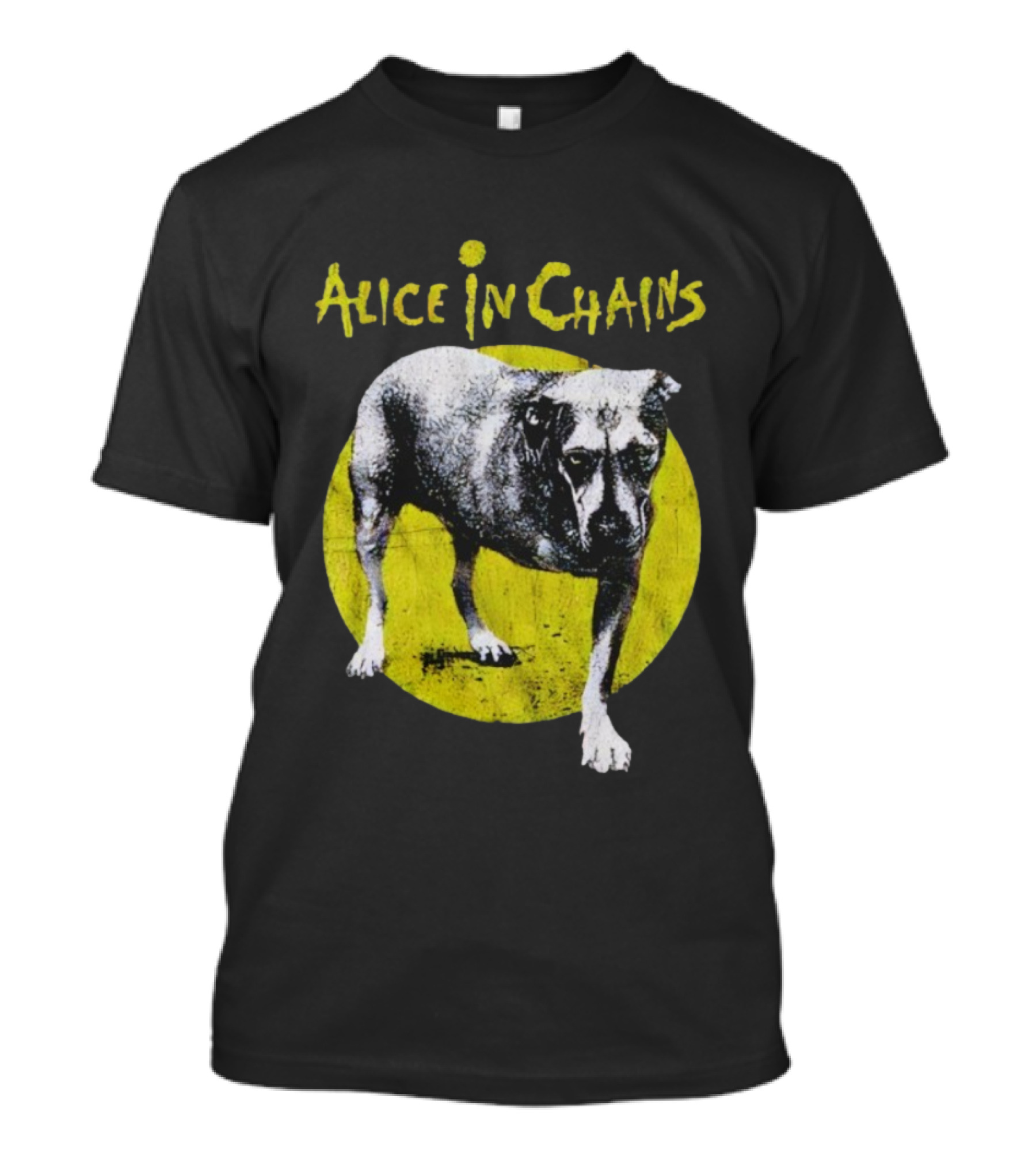 Alice In Chains Three-Legged Dog Iconic Band Logo T-Shirt