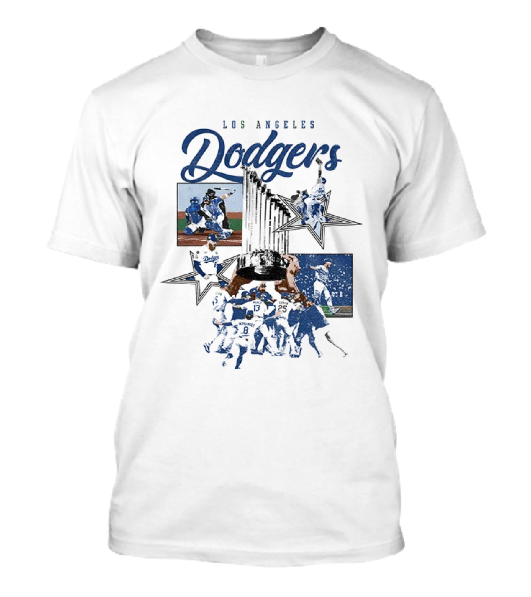 Los Angeles Dodgers World Series Champions 2025 MLB Baseball T-Shirt
