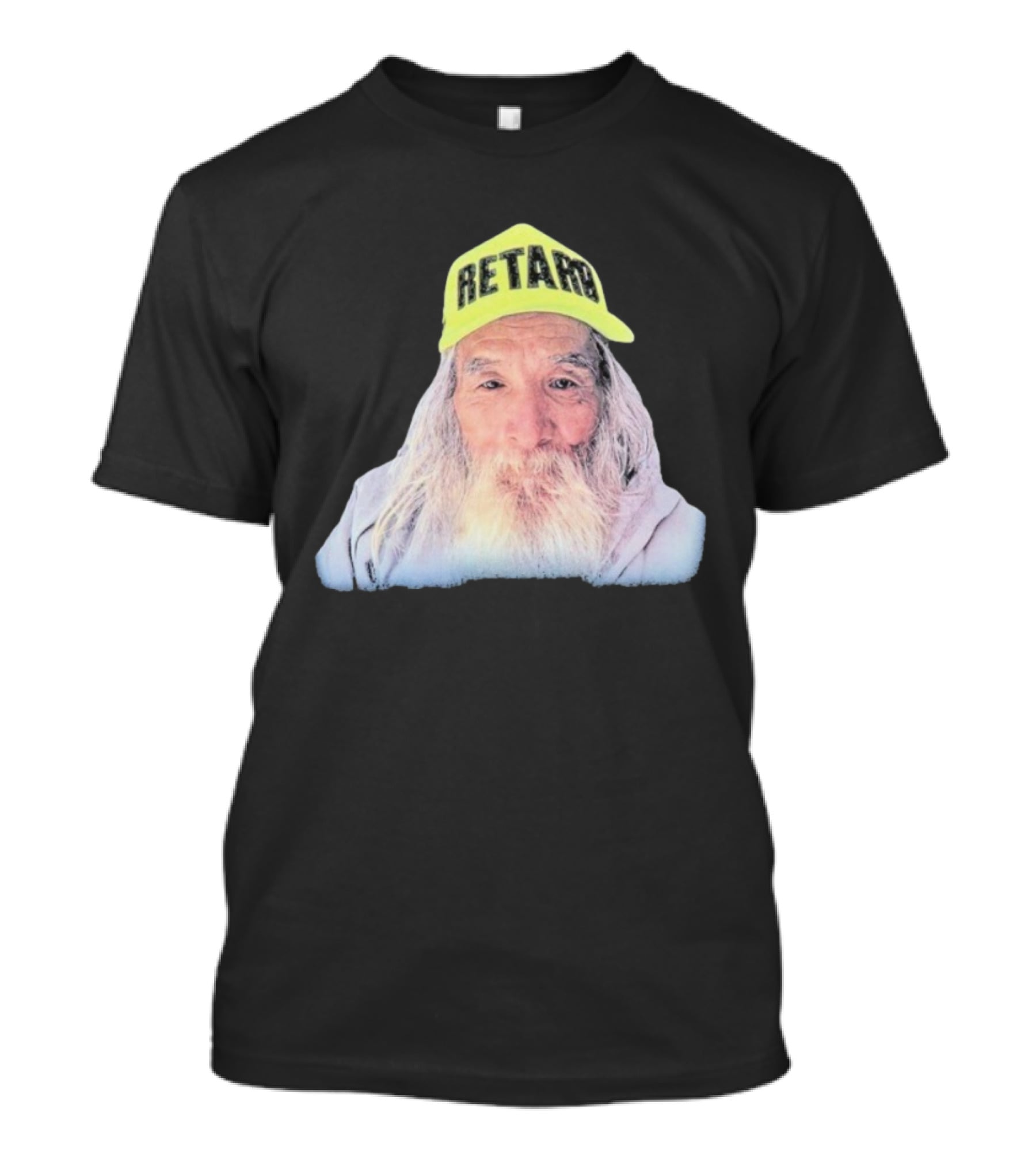 RETARD Fuji Parody Hat Old Man Iconic Style T-Shirt