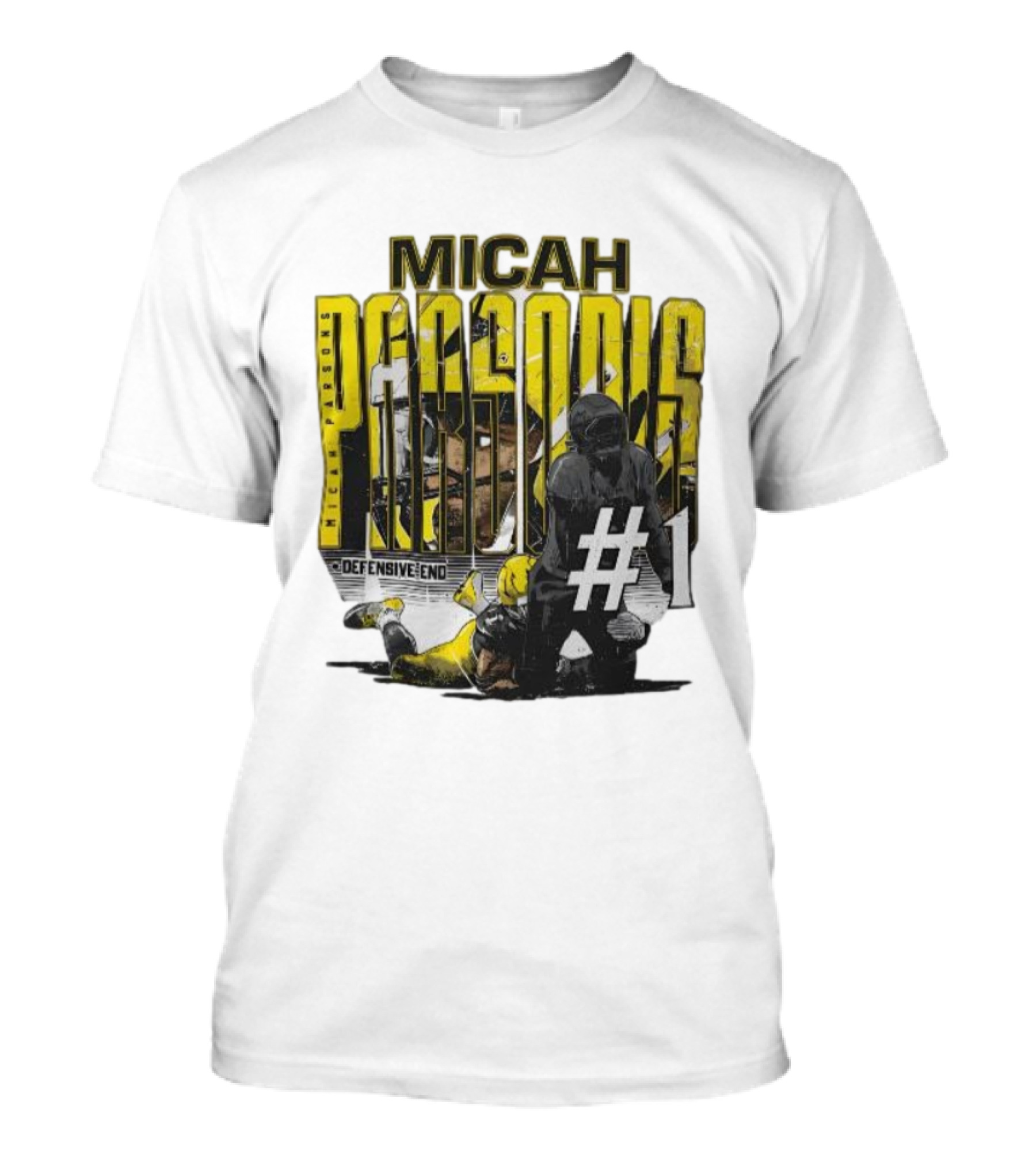 Micah Parsons Defensive End Number 1 T-Shirt