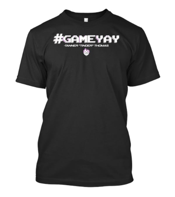 #GAMEYAY Tanner Twitch Thomas Flame Icon T-Shirt