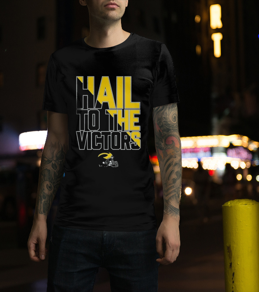 Michigan Wolverines Hail To The Victors T-Shirt