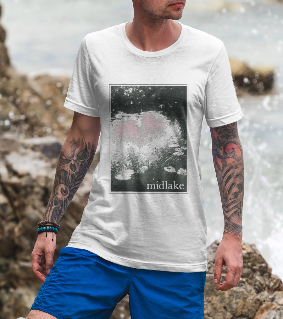 Midlake Pond Heart Lily Pads T-Shirt