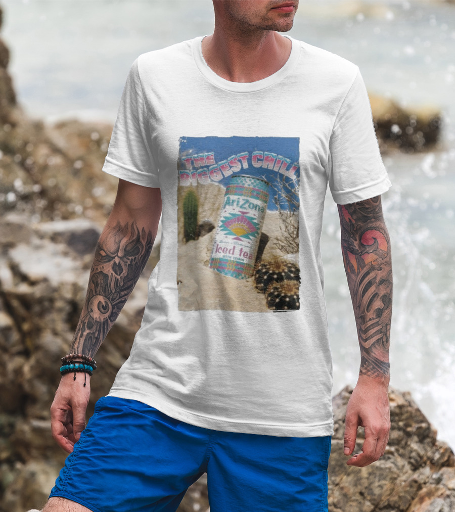 Arizona Iced Tea The Biggest Chill Desert Cactus Can T-Shirt