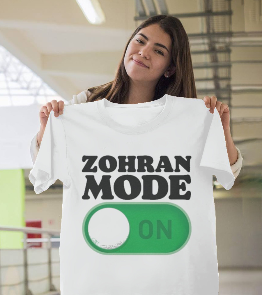 Zohran Mode On Switch Graphic T-Shirt
