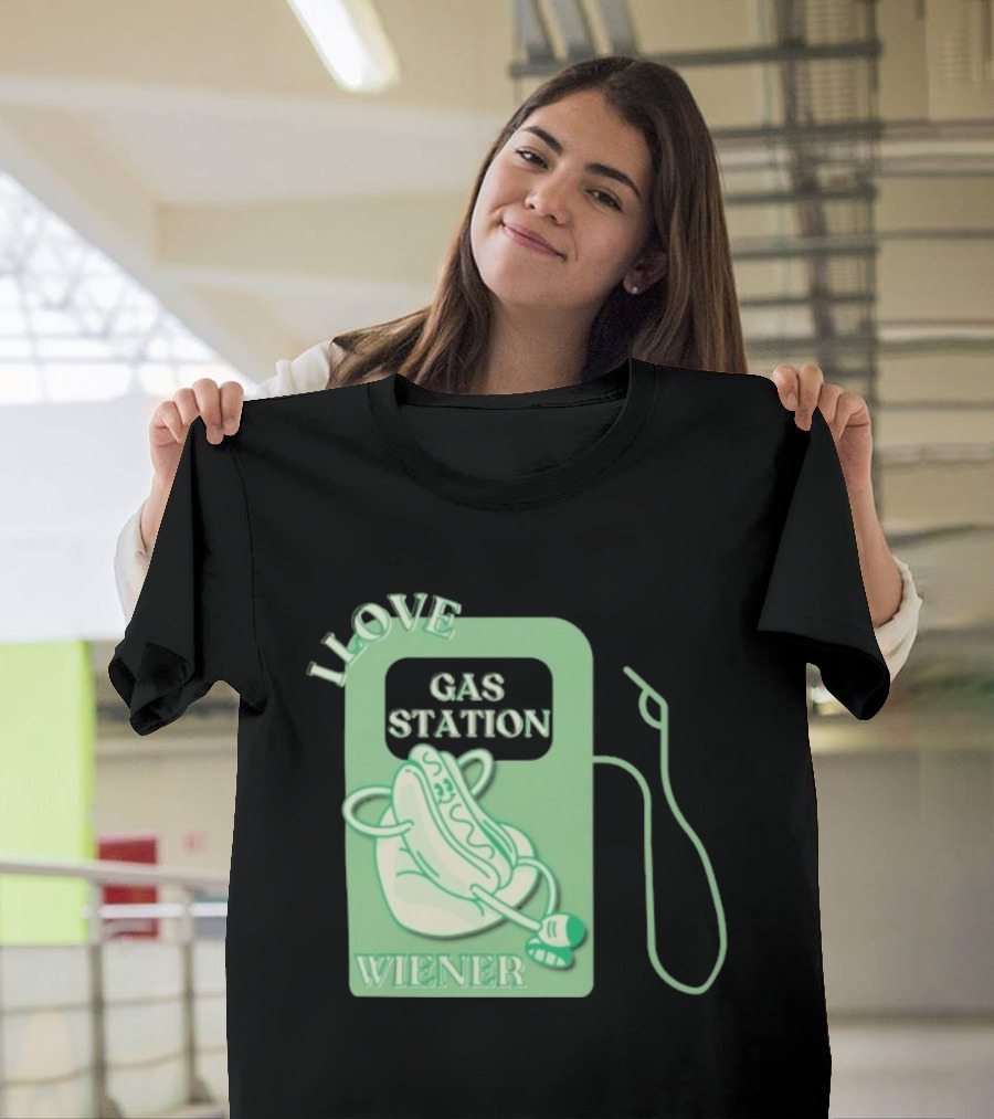 I Love Gas Station Wiener AlexNorimaki T-Shirt