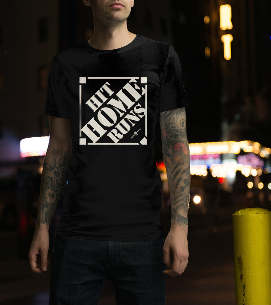 Hit Home Runs Baseball Enthusiast Style T-Shirt