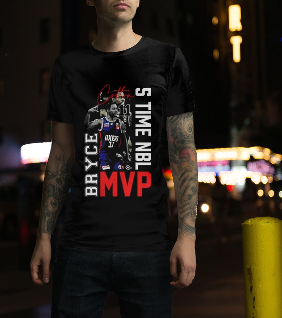 Bryce Cotton 5 Time NBL MVP Adelaide 36ers T-Shirt