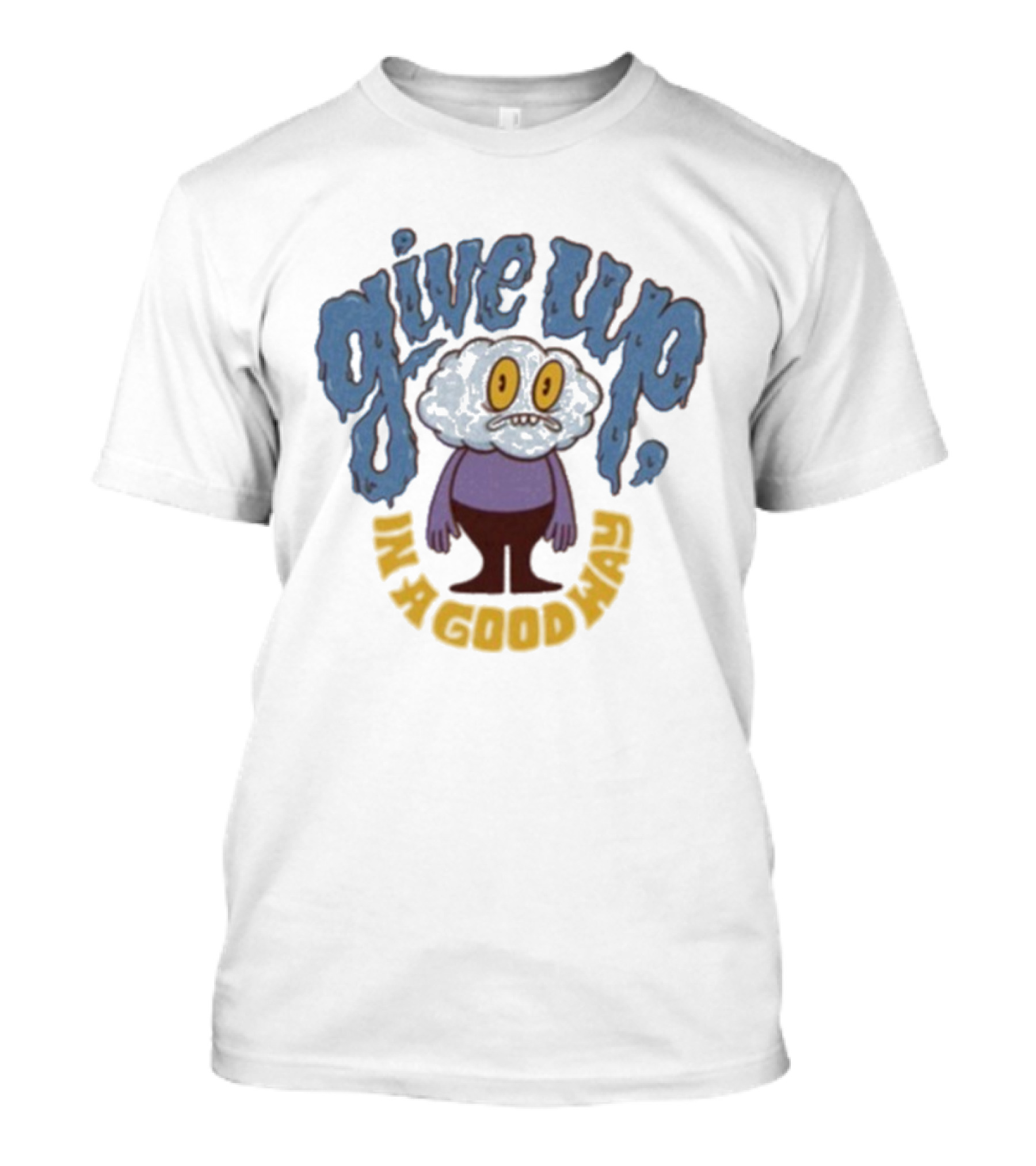 Petey Give Up In A Good Way USA Egg Character T-Shirt