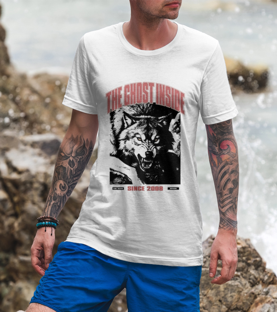 The Ghost Inside Fierce Wolves Since 2008 T-Shirt