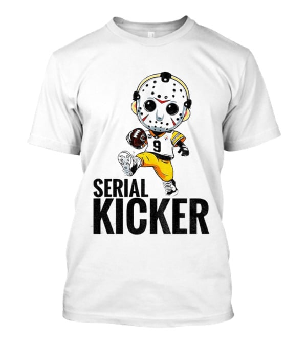 Jason Voorhees Serial Kicker Chris Boswell Pittsburgh Steelers Football NFL 2025 T-Shirt
