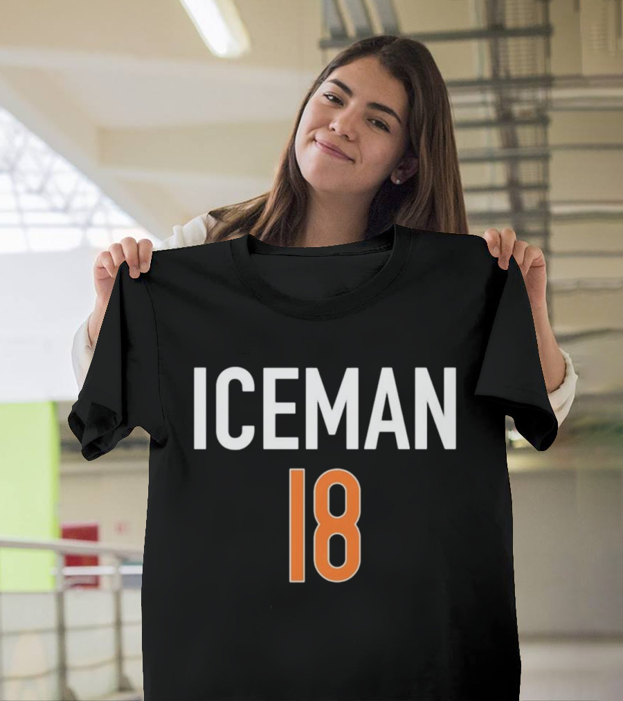 ICEMAN 18 Sports Team Fan Apparel T-Shirt