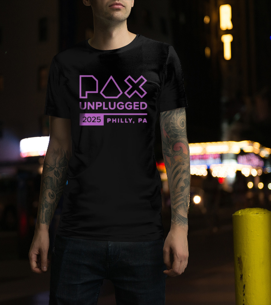 PAX Unplugged 2025 Philly PA Event T-Shirt