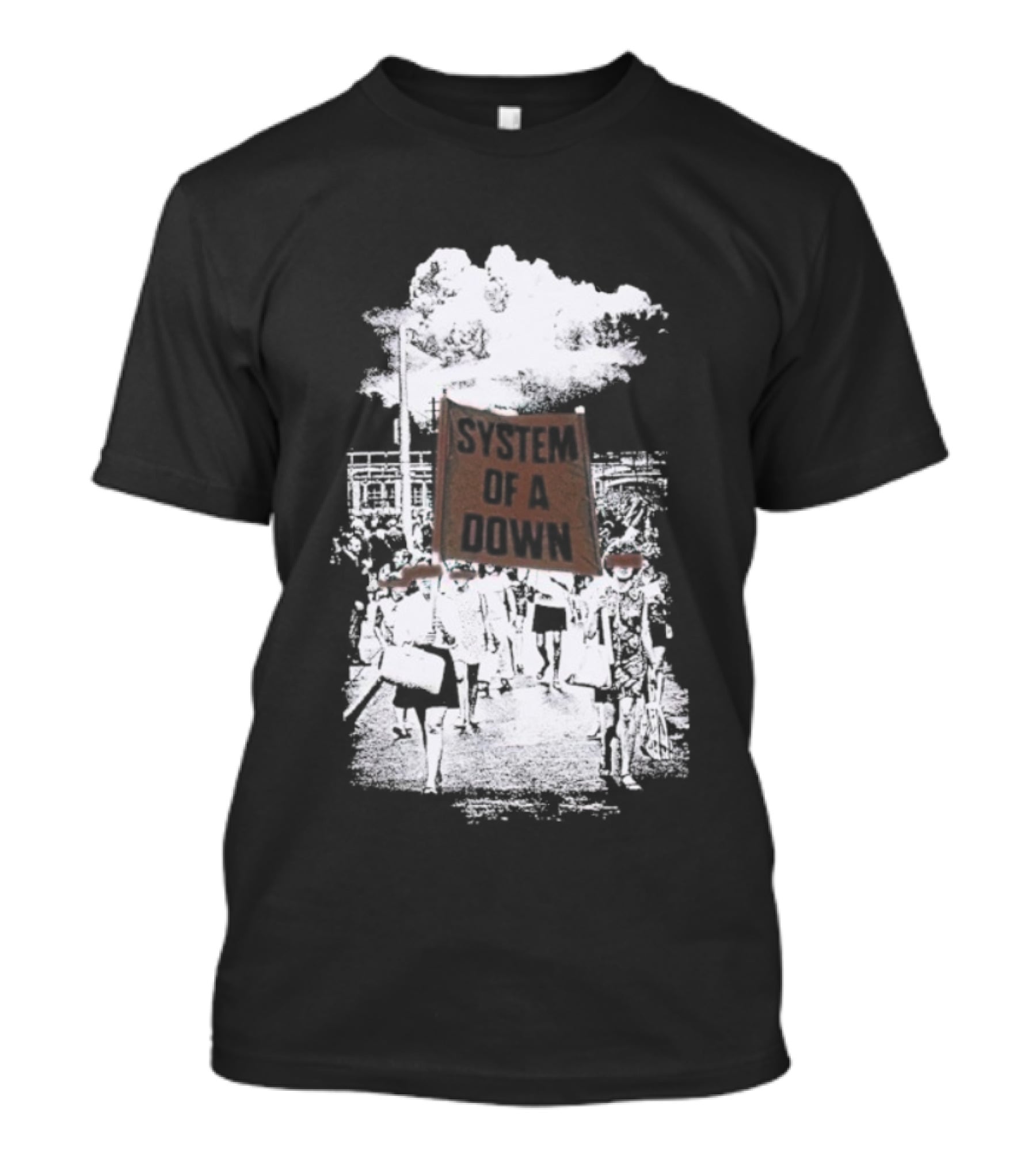 System Of A Down Red Flag Band Tribute T-Shirt