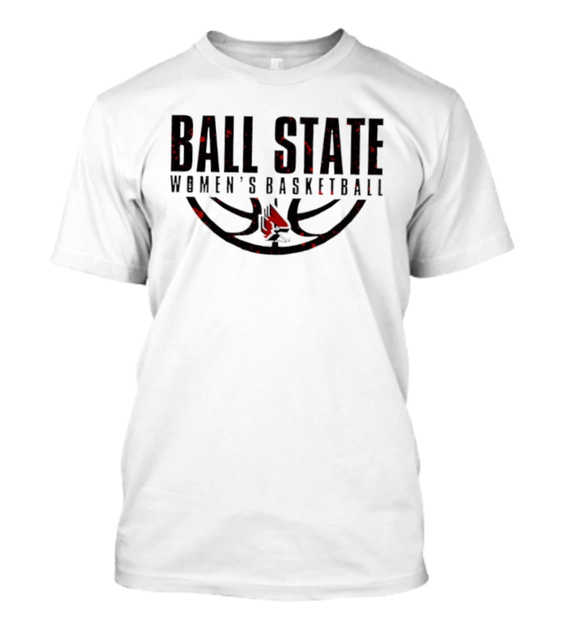 Ball State Cardinals Women's Basketball Team Fan Gear T-Shirt