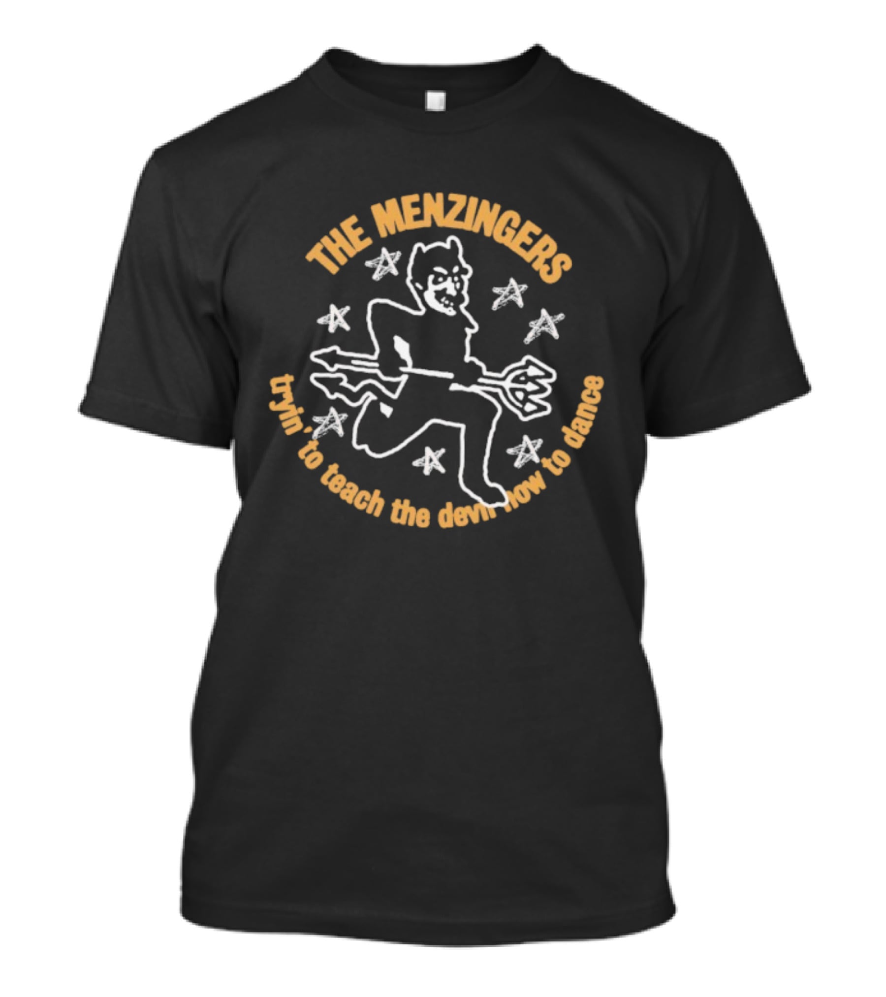 The Menzingers Trying To Teach The Devil How To Dance Stars Trident T-Shirt