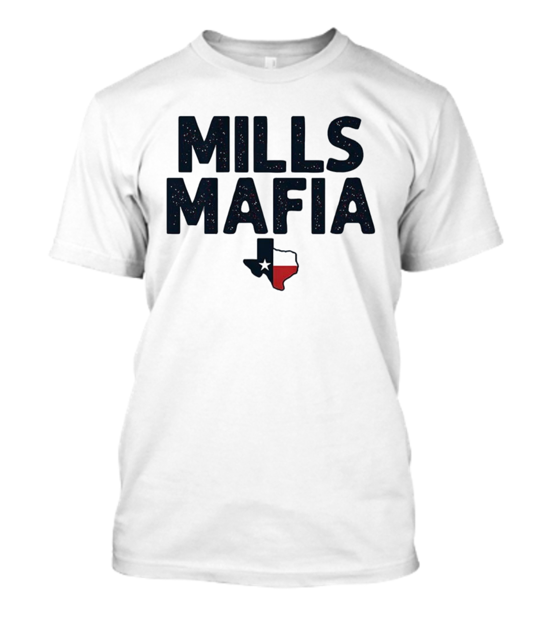 Mills Mafia Davis Mills Houston Texans Football Texas Map T-Shirt
