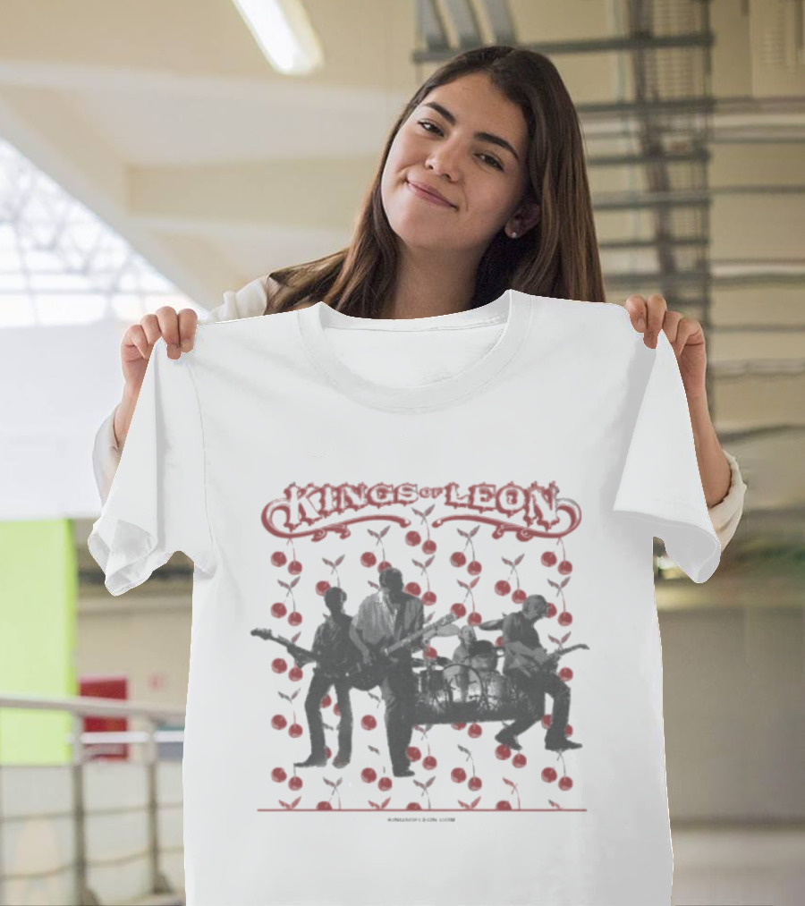 Kings Of Leon Cherry Tour 2025 2026 Concert T-Shirt