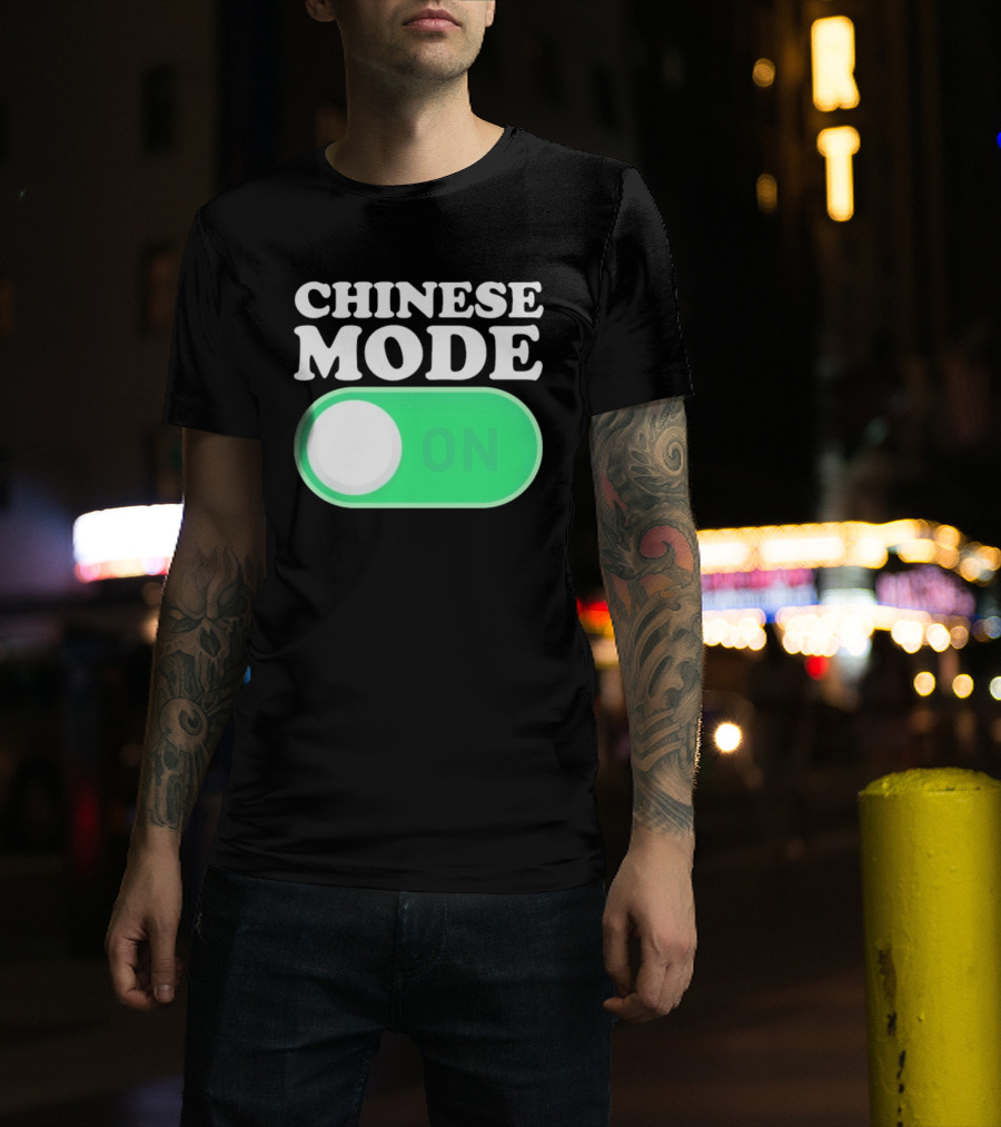 CHINESE MODE ON Switch Symbol T-Shirt