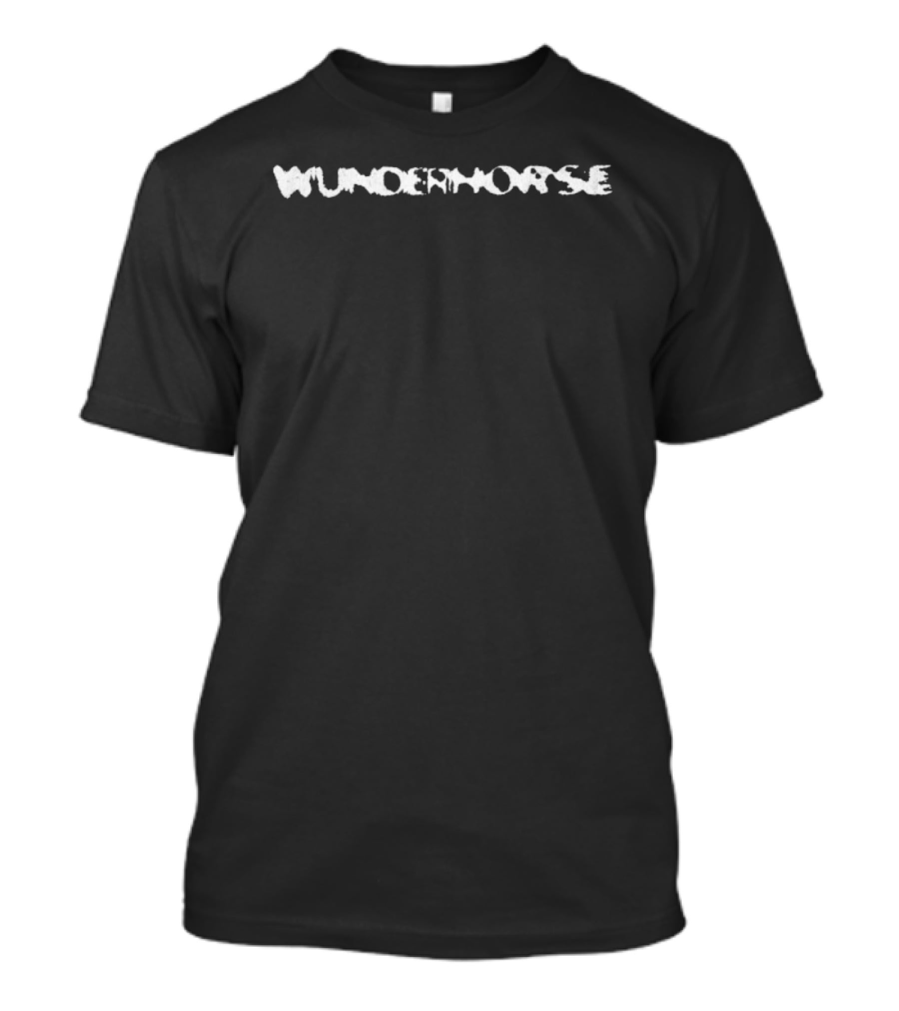 Wunderhorse Winter Wonderland White Text T-Shirt