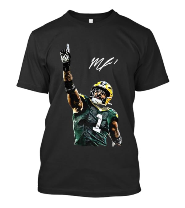 Micah Parsons Green Bay Packers One Up MF Signature T-Shirt