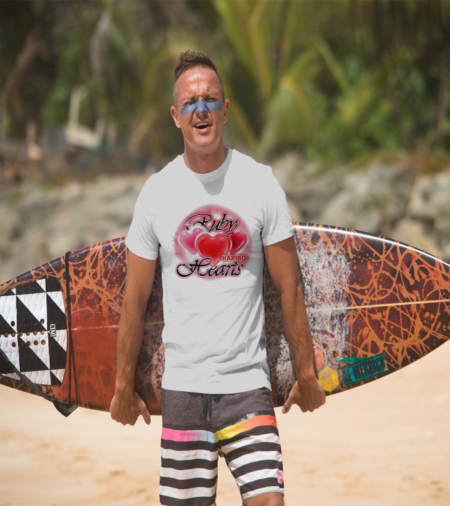 Jennie X Haribo Ruby Hearts T-Shirt