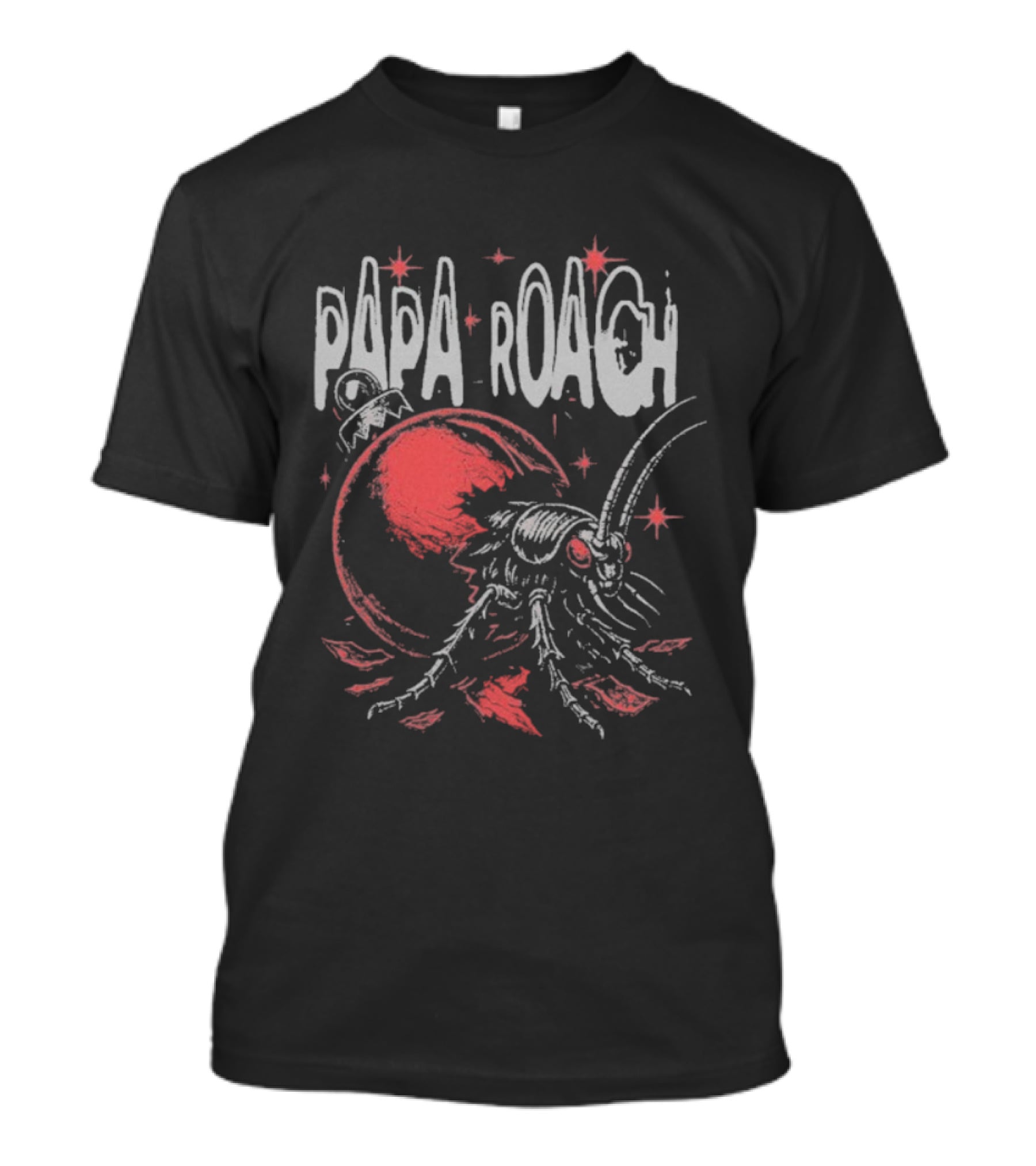 Papa Roach Christmas Roach Red Ornament Festive Design T-Shirt