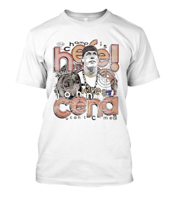 John Cena Champ Is Here Cena Wrestling Icon T-Shirt