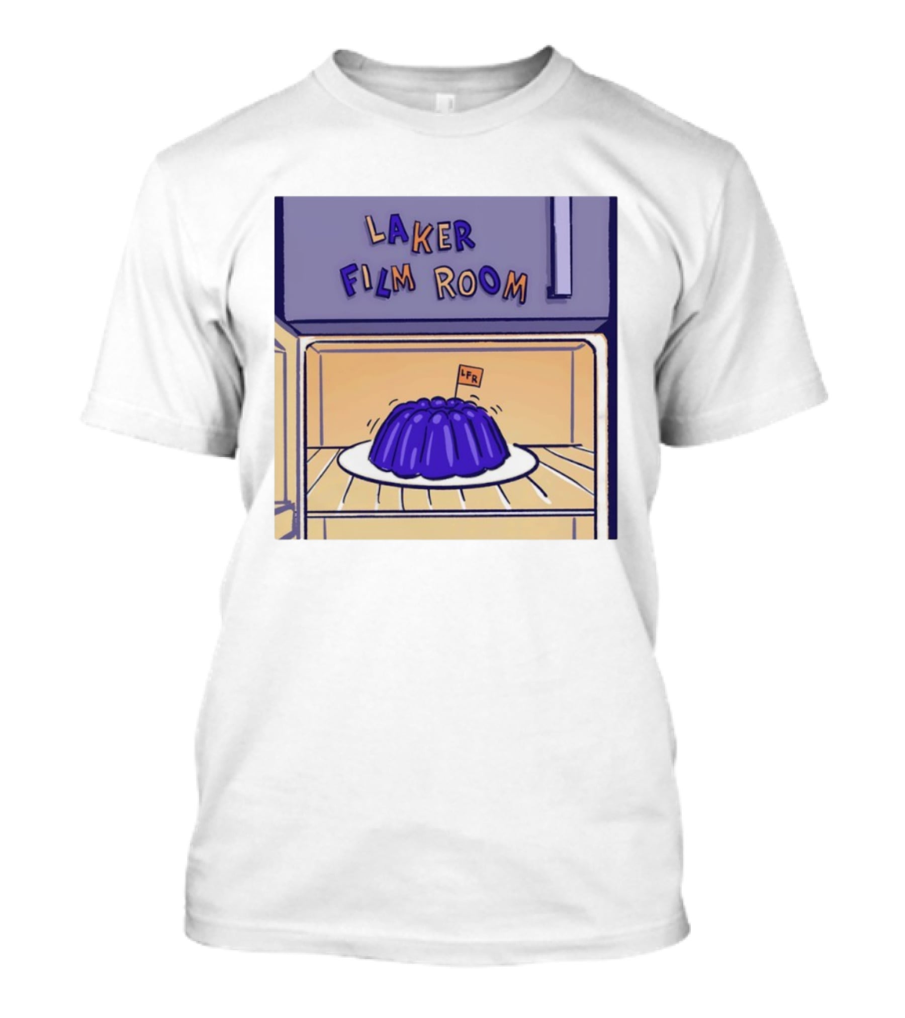 Laker Film Room LFR Podcast Oven Jello T-Shirt