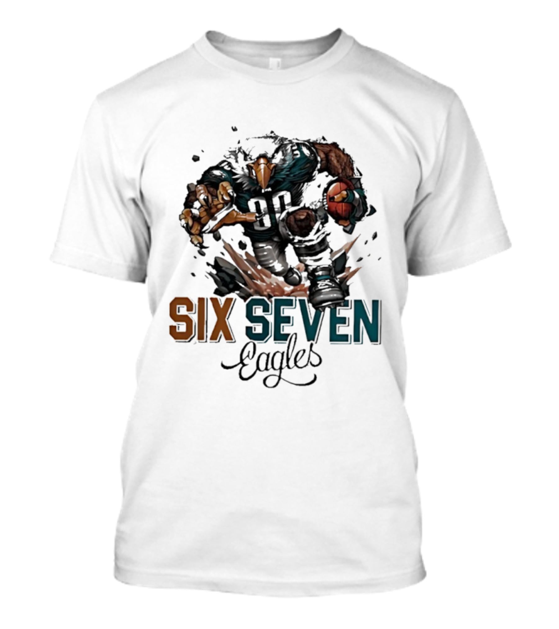 Philadelphia Eagles Mascot Six Seven T-Shirt