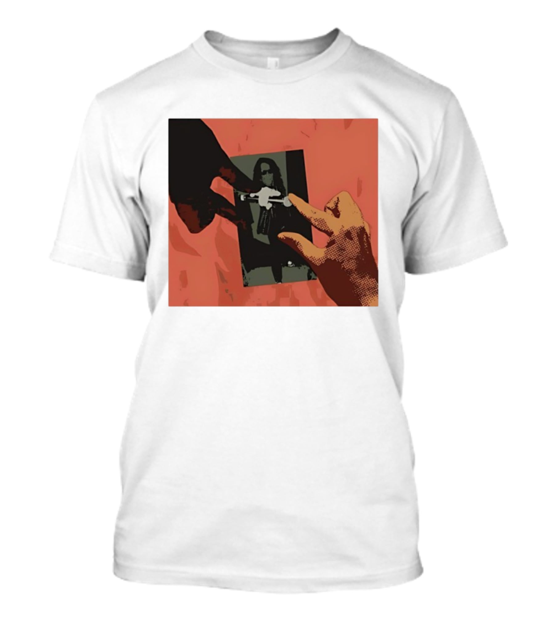 Stephen Pearcy Ratt Attack Retro Music Photo Collage T-Shirt