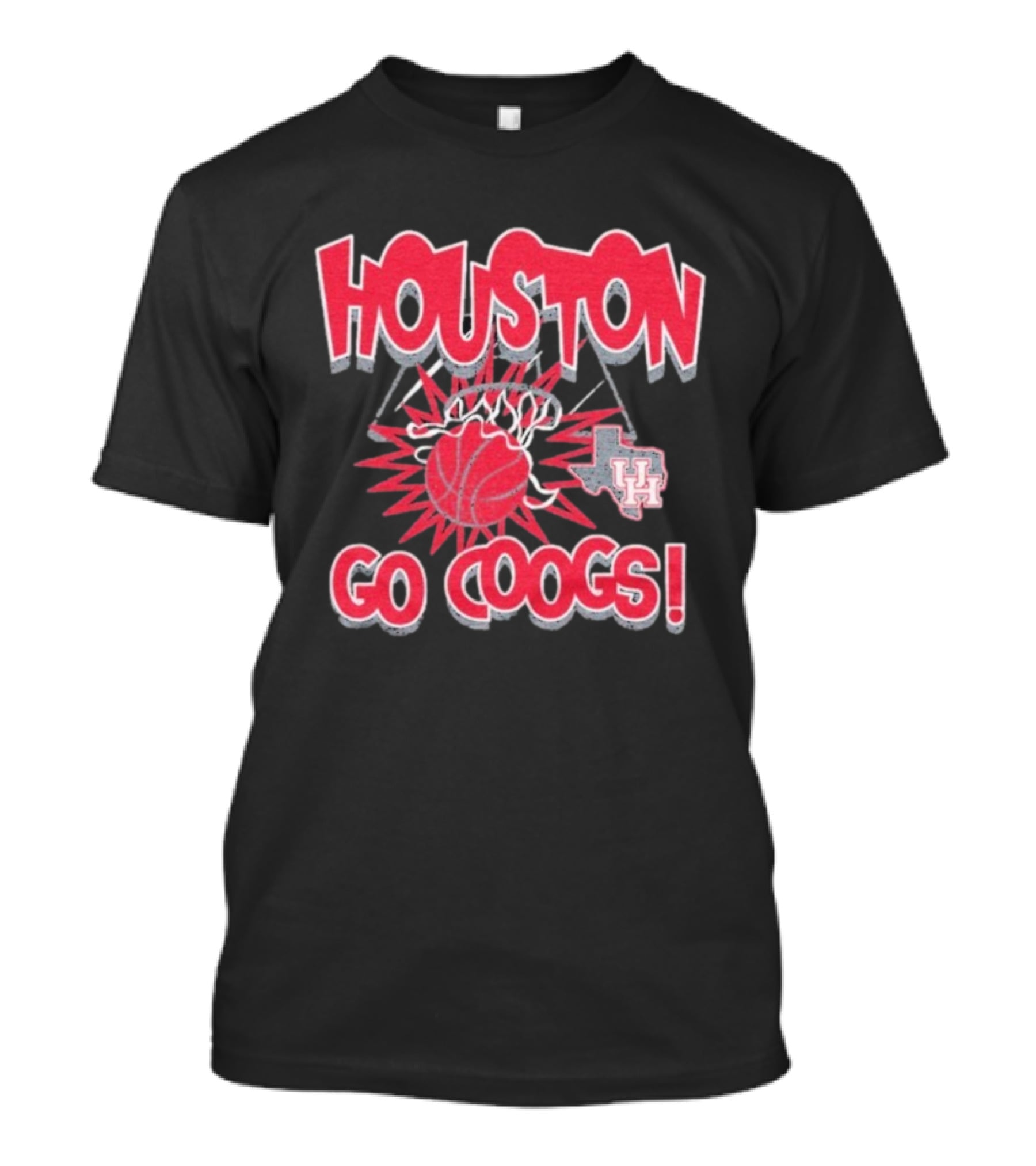 Houston Go Coogs Basketball Texas UH T-Shirt