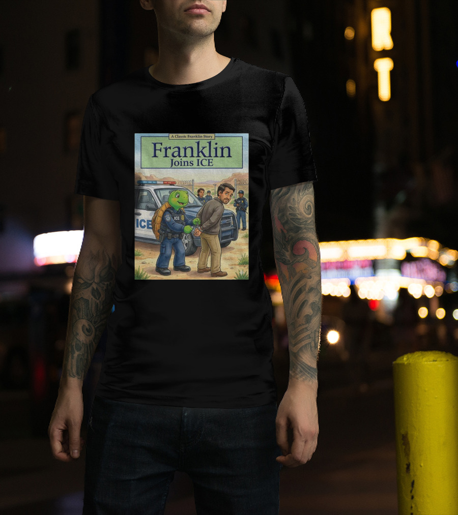 A Classic Franklin Story Turtle Police ICE Adventure T-Shirt