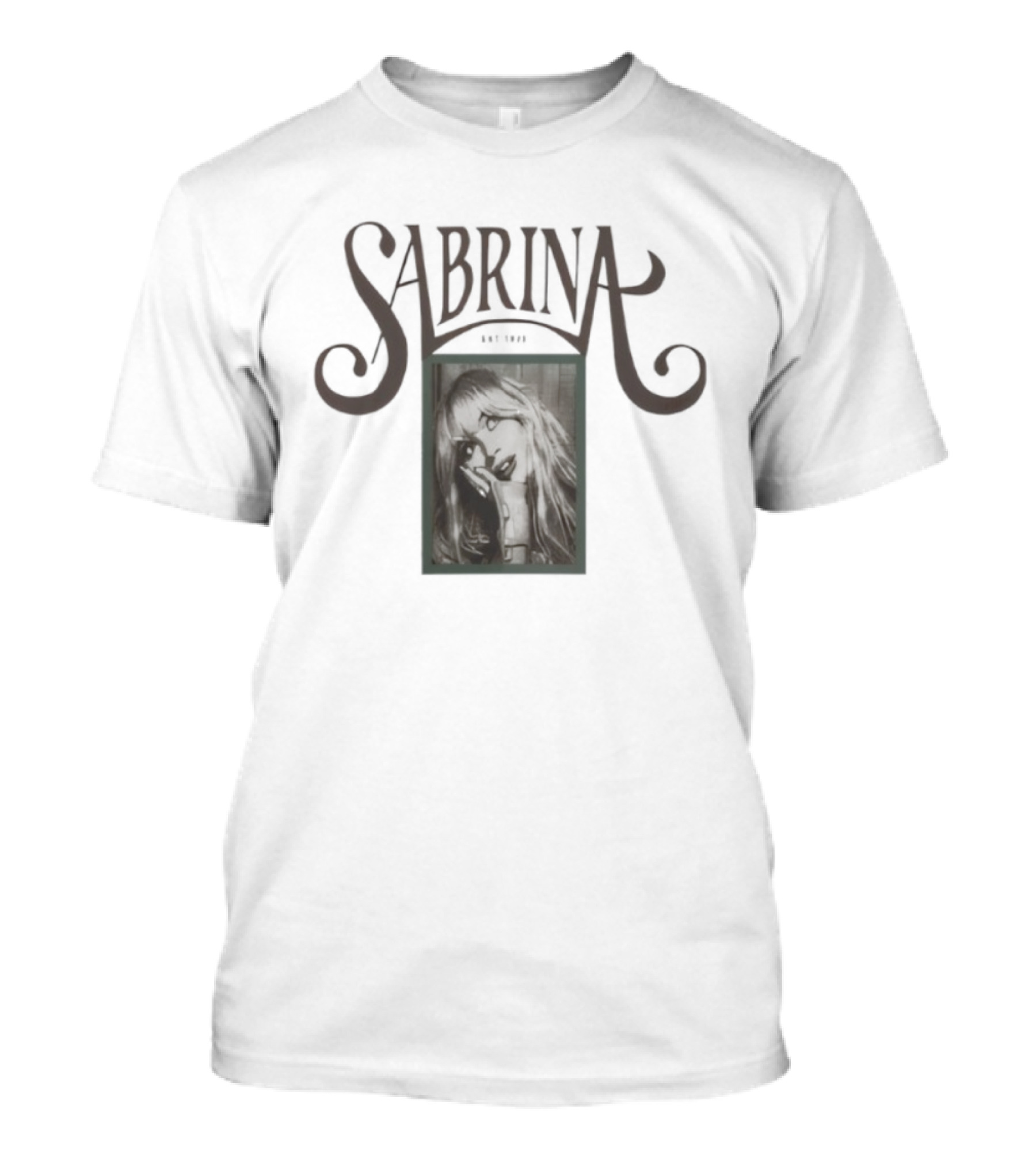 Sabrina Carpenter Jual Boxy Est 1999 Vintage Style Retro Look T-Shirt