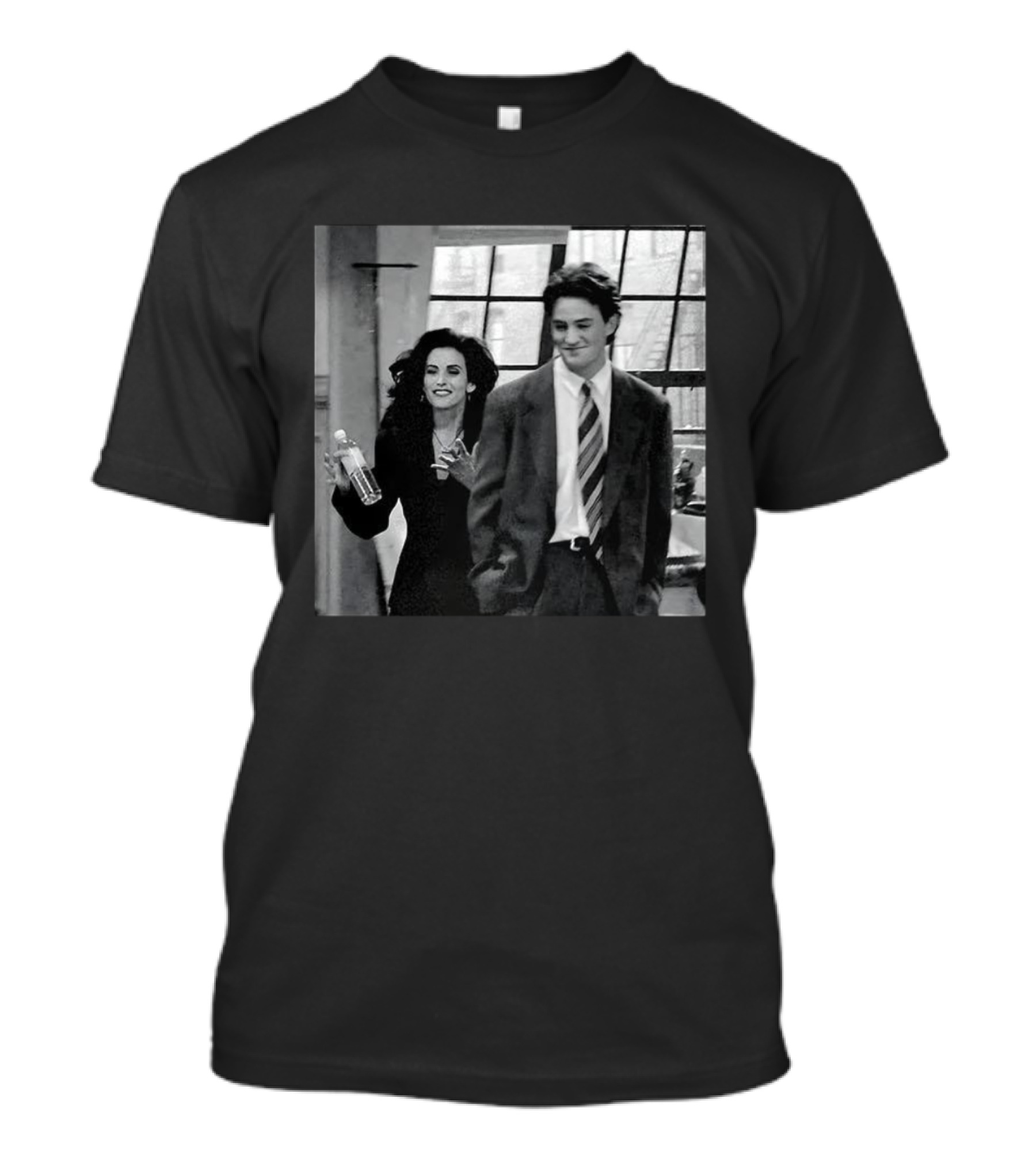 Chandler Bing Courteney Cox Friends 90s Sitcom Vintage T-Shirt