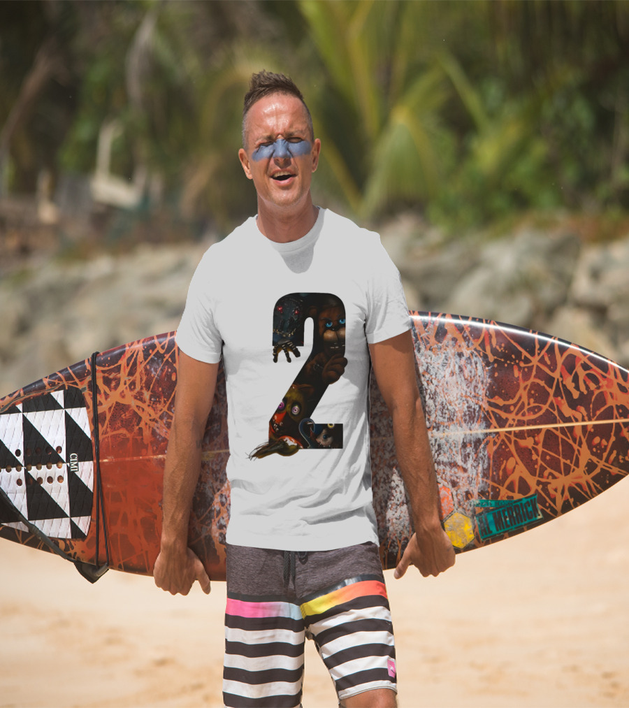 Five Nights At Freddy's 2 Character Collage Animatronics T-Shirt