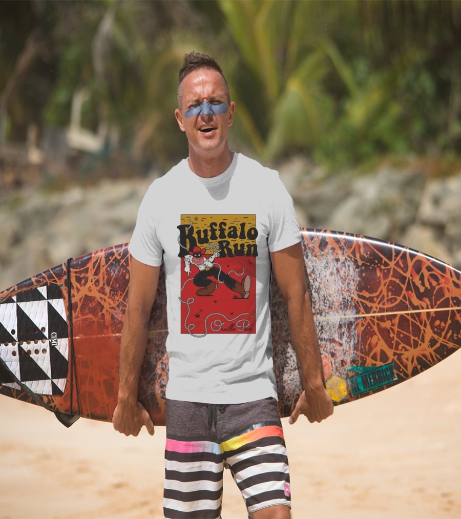 Buffalo Run Orville Peck Rope Cowboy Red Hat Boots T-Shirt