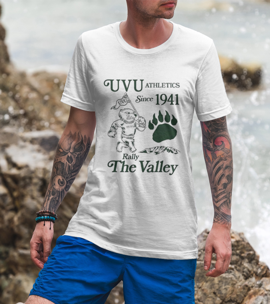 UVU Athletics Since 1941 Rally The Valley T-Shirt