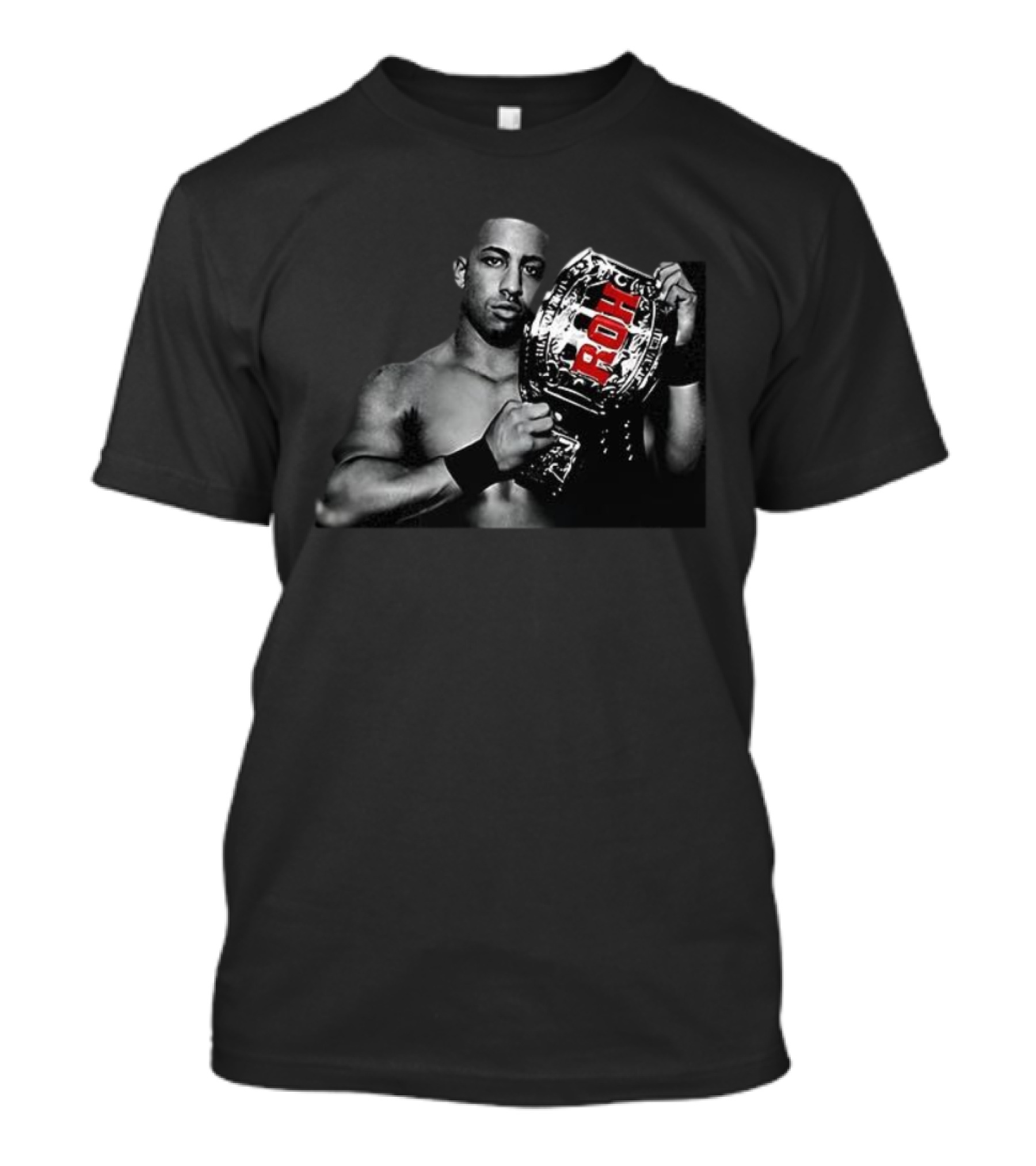 ROH Championship Eddie Kingston Design T-Shirt