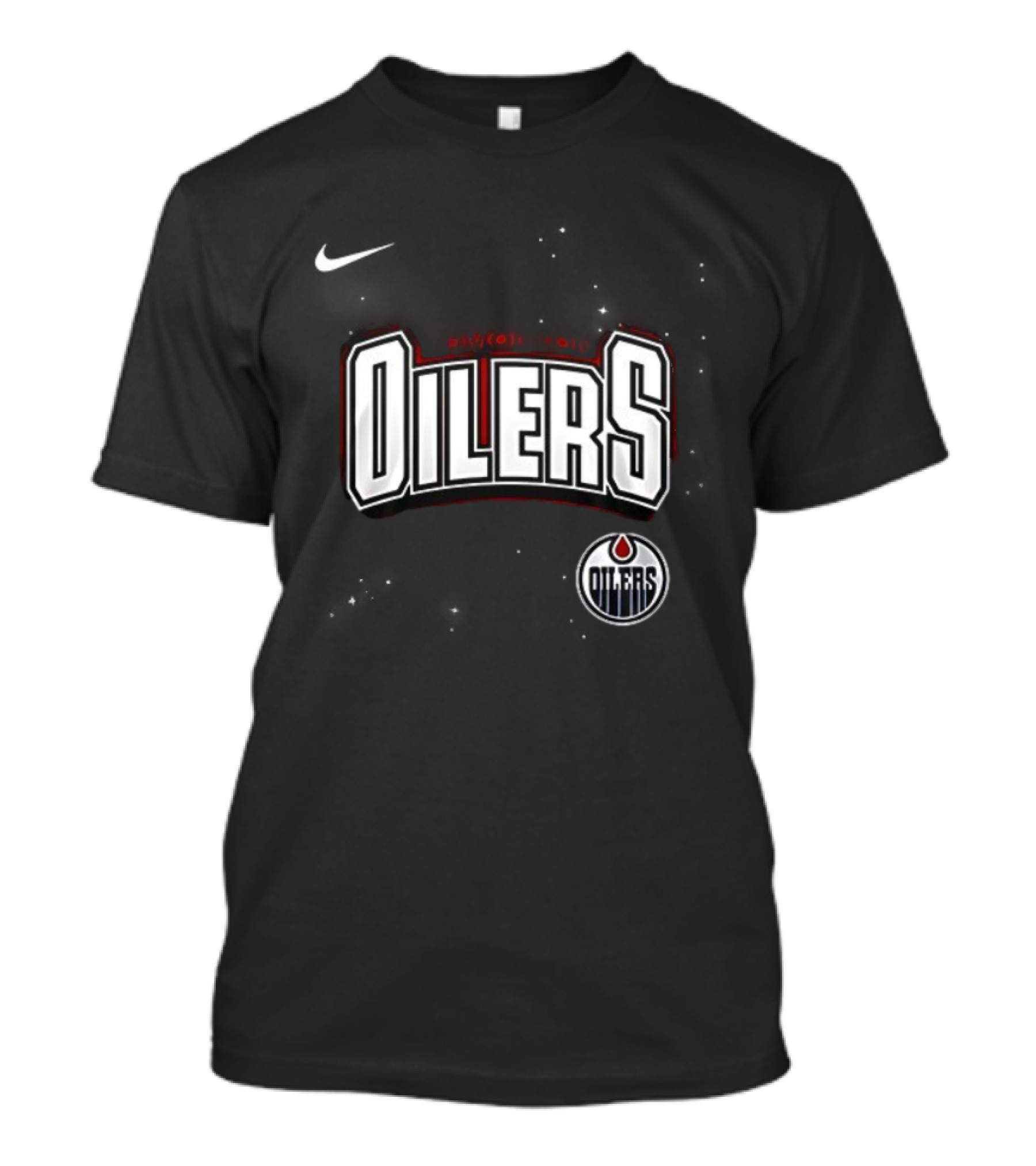 Edmonton Oilers X Iconic Co Headlining Finger Eleven Headstones The Tea Party Graphic T-Shirt