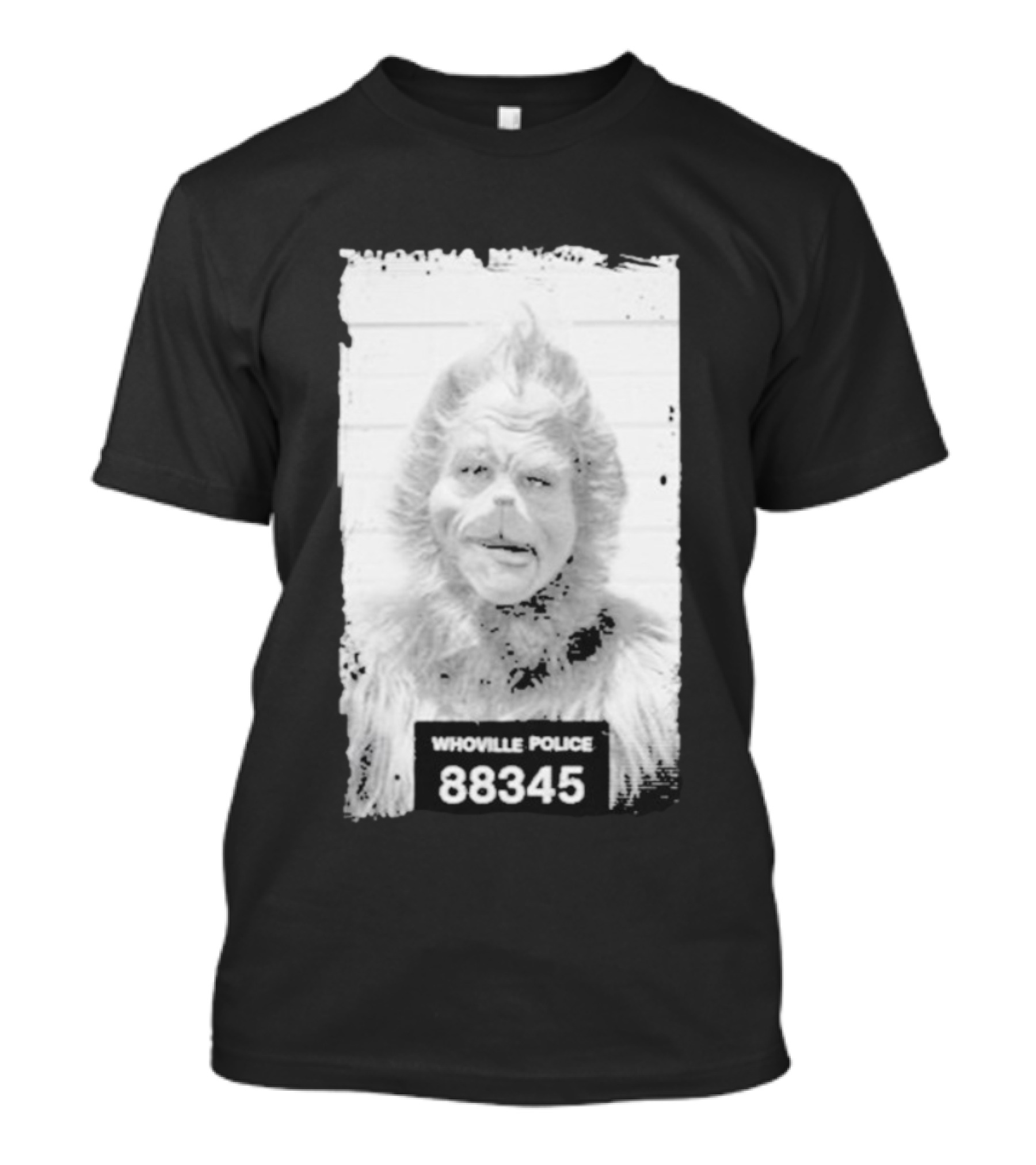 Whoville Police 88345 Shot Grinch Christmas Character T-Shirt
