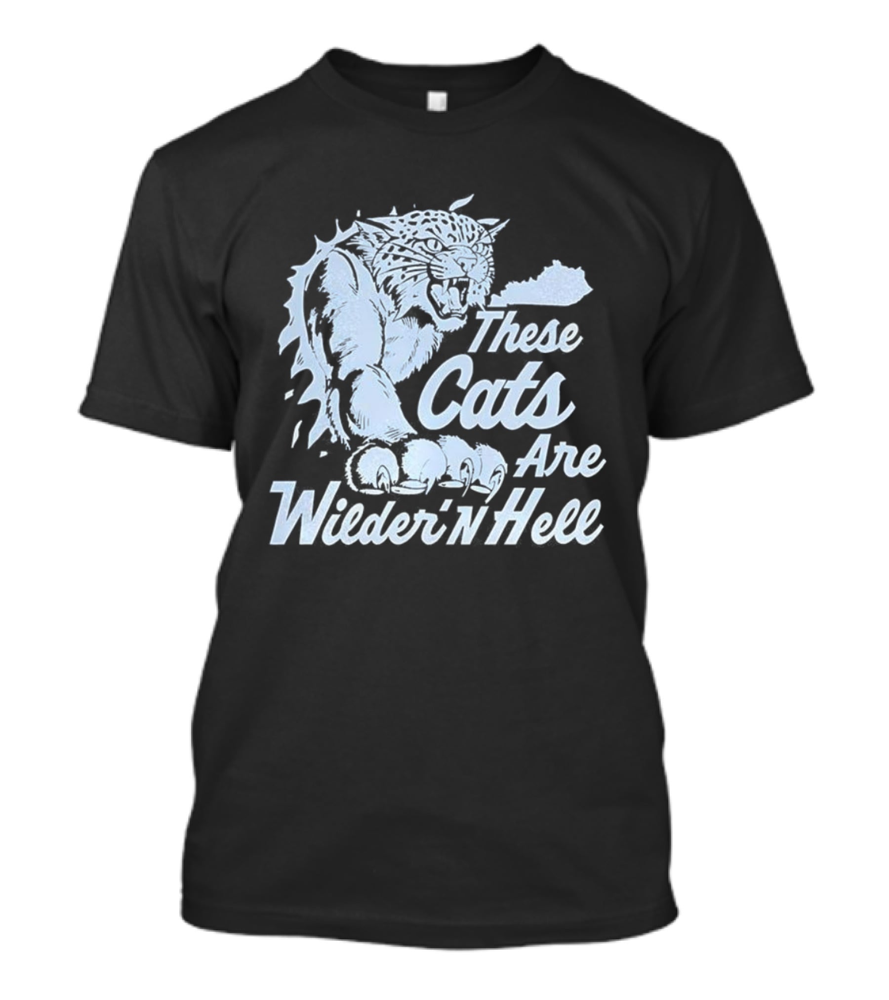 Kentucky Wildcats These Cats Are Wilder 'n Hell Jaguar T-Shirt